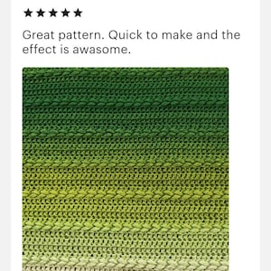 K&ouml;nnte beinhalten: Nahaufnahme eines geh&auml;kelten Stoffes mit einem Farbverlauf von Gr&uuml;nt&ouml;nen. Die Textur weist ein weiches Puffstichmuster auf, das von Dunkelgr&uuml;n zu einem helleren, gelblich-gr&uuml;nen Farbton &uuml;bergeht. Das Bild zeigt das Datum 30. Dezember 2025.