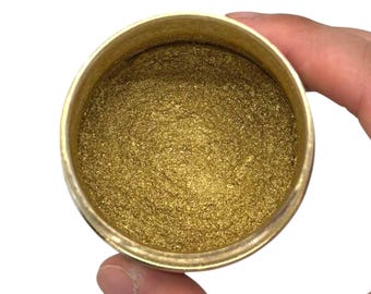 50g Metallic Gold Pigment: Extra Rich Pale Gold for Epoxy Resin