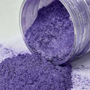 Purple Pearl Mica Powder (40g): Epoxy Resin, Soap, Candle & Cosmetic Grade