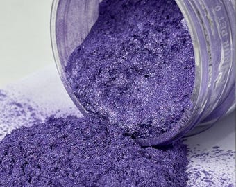 Purple Pearl Mica Powder (40g): Epoxy Resin, Soap, Candle & Cosmetic Grade