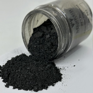 Dark Gray Pearl Mica Powder (40g): Epoxy Resin, Soap, Candle & Cosmetic Grade
