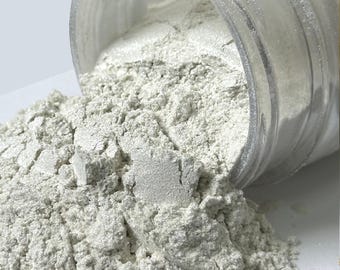 White (Thin) Pearl Mica Powder (40g): Epoxy Resin, Soap, Candle & Cosmetic Grade