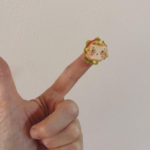 Smallest Teeny Tiny Sandwich, Felt Food MADE TO ORDER image 9