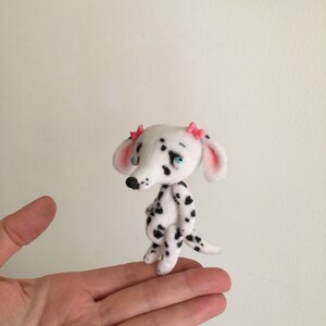 Tiny Velvet Sugar Dalmation Puppy Dog MADE-TO-ORDER image 5