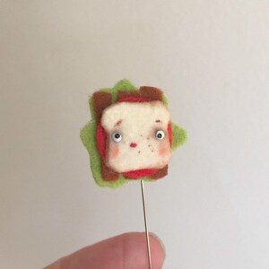 Smallest Teeny Tiny Sandwich, Felt Food MADE TO ORDER image 6