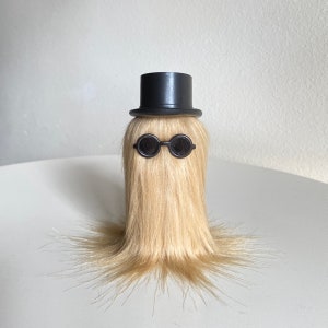 Cousin Itt Addams Family Inspired Doll Gothic Miniature MADE TO ORDER immagine 1