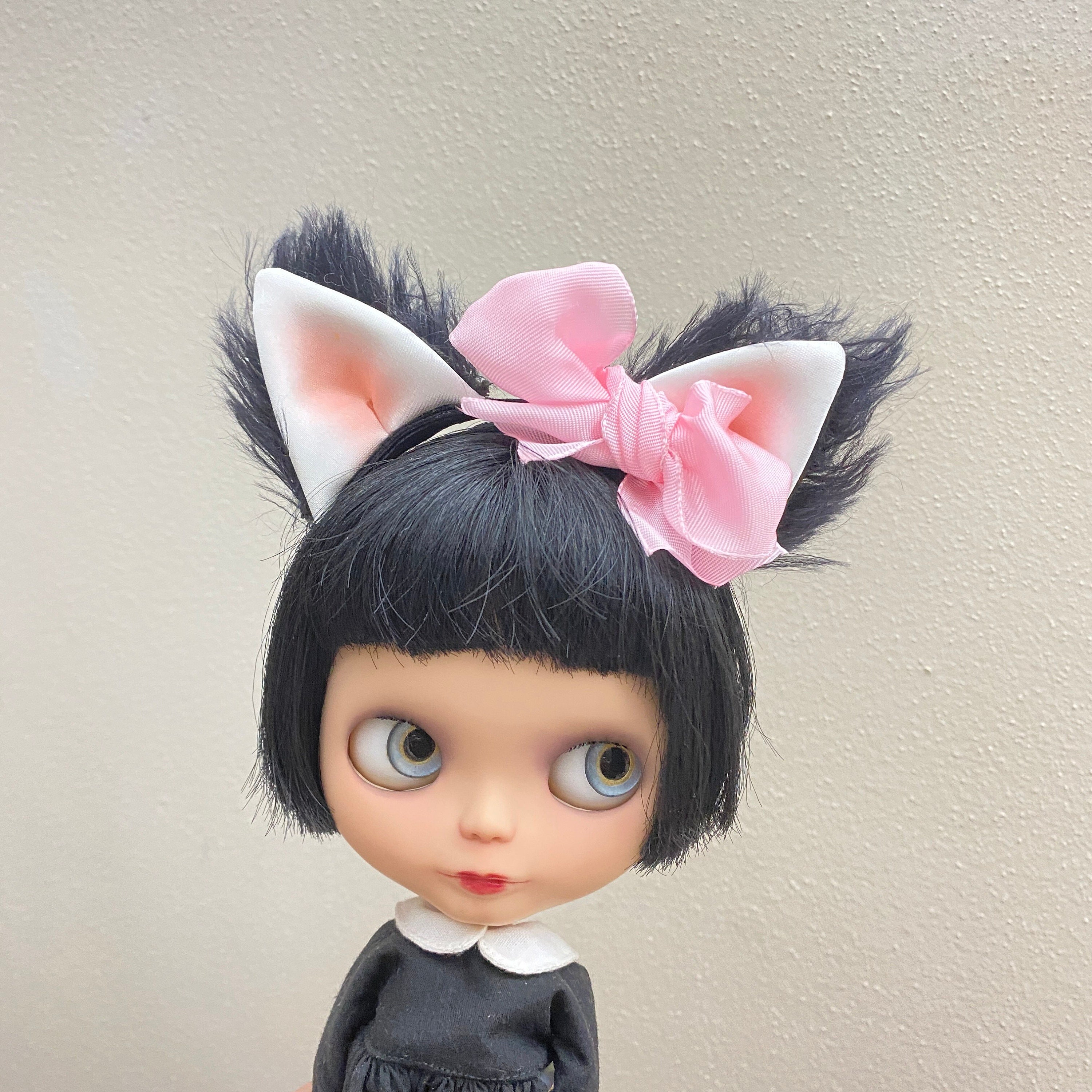 Kitty Cat Headband for Blythe dolls made to order cat ears 