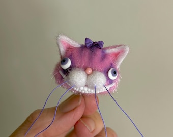 Cheshire Cat Brooch Pin MADE TO ORDER