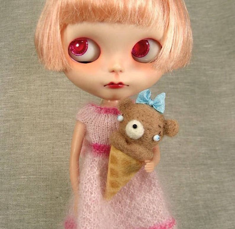 Ice Cream Cone Teddy Bear MADE TO ORDER Etsy