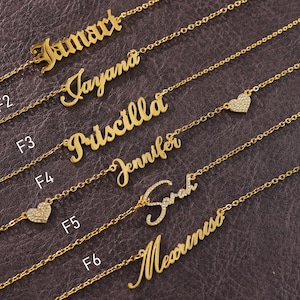 Custom Script Name Necklace/Personalized Name Necklace/Dainty Name Necklace/Mother Day Gift/Custom Name Jewelry/Gift for Her/Christmas gift