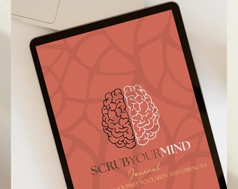Scrub your mind Journal | Printable | Template | Emotions | Personal Growth | Law of Attraction | Mindset | Affirmation