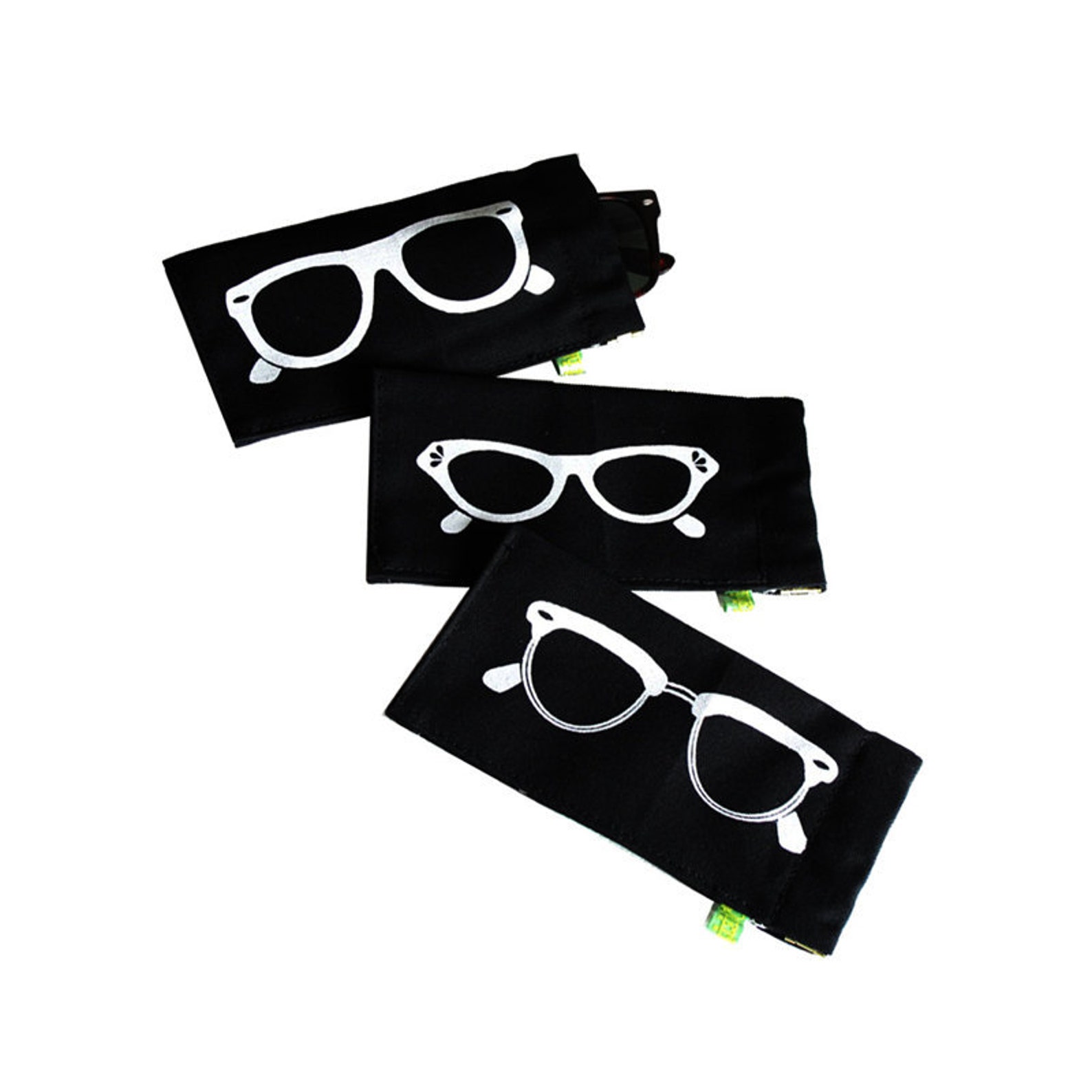 Classic Frames Squeeze Eyeglass Case Slash Sunglass Case | Etsy