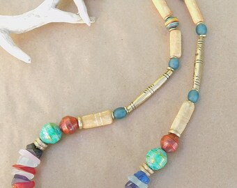 Stunning Mixed Media Necklace