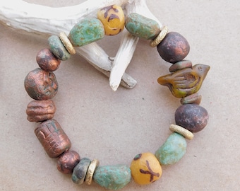 Bronzed Mystic Chirp Bracelet