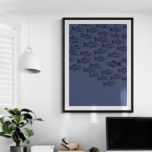 Stampa artistica "Vai per la tua strada" / Poster motivazionale positivo stampabile / Poster A5 / A4 / Arte murale / Moderno e audace