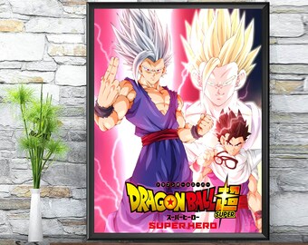 Dragon Ball Super Poster Etsy