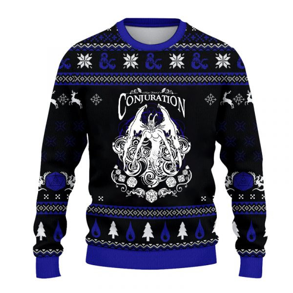 Discover DnD Classes Collection Christmas Ugly 3D Sweater