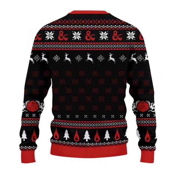 Discover DnD Classes Collection Christmas 3D Sweater