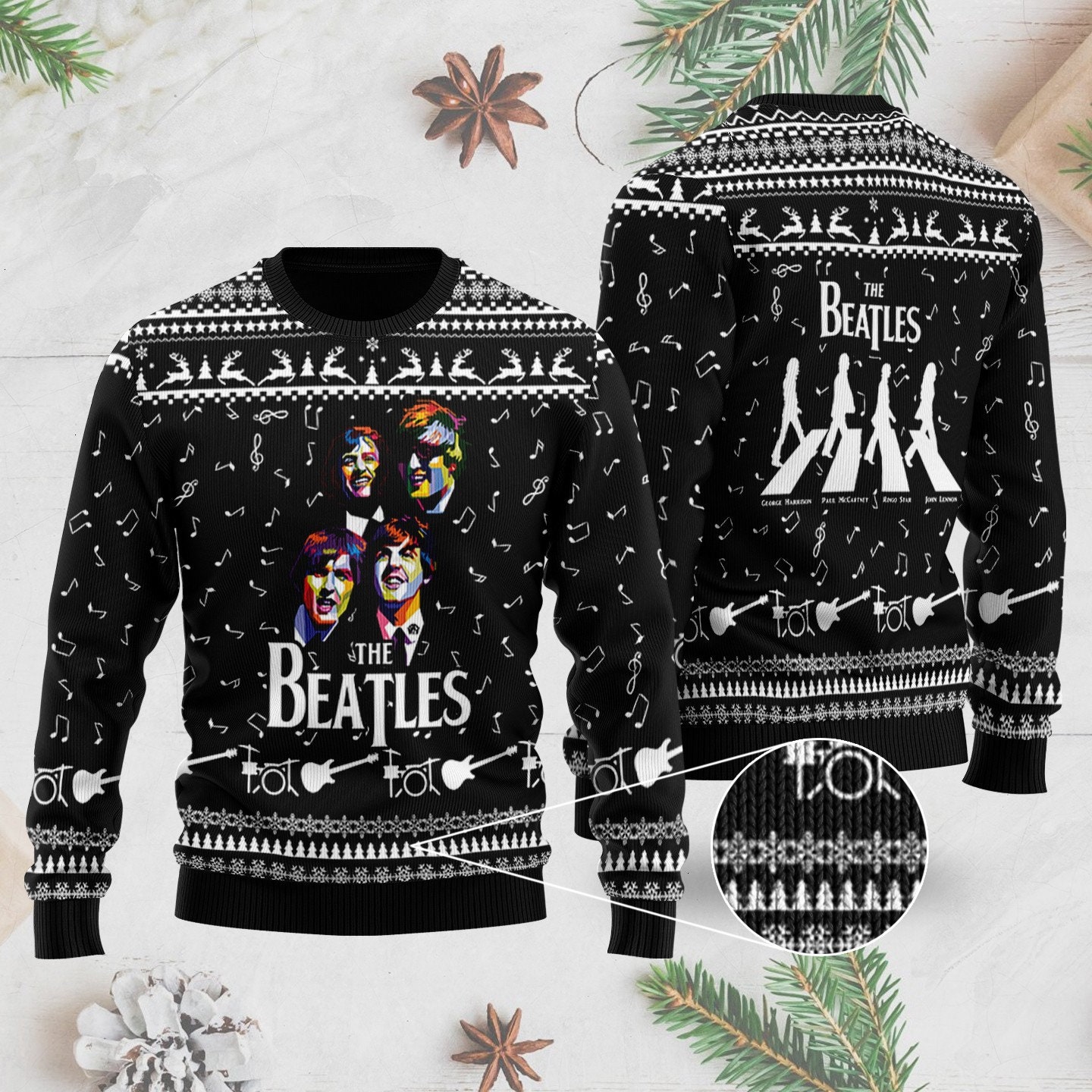 Beatles Sweater - Etsy UK