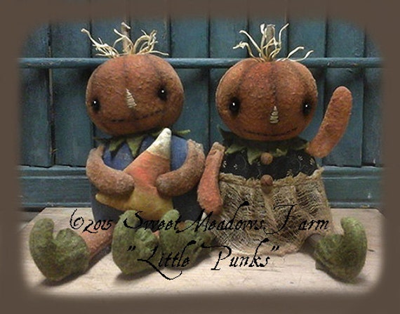 primitive pumpkin doll