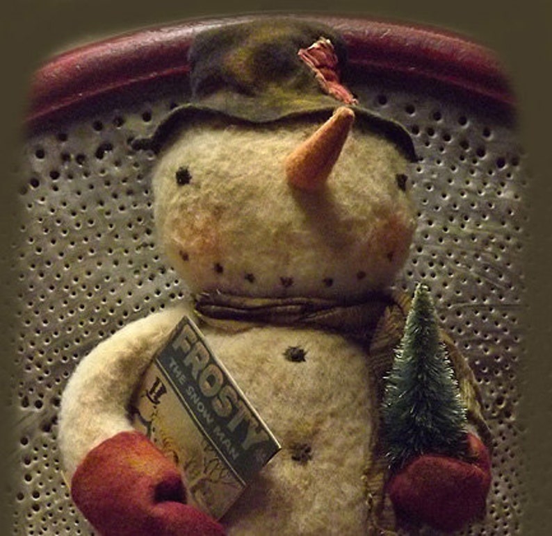 frosty the snowman doll