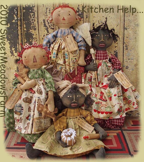 primitive black dolls
