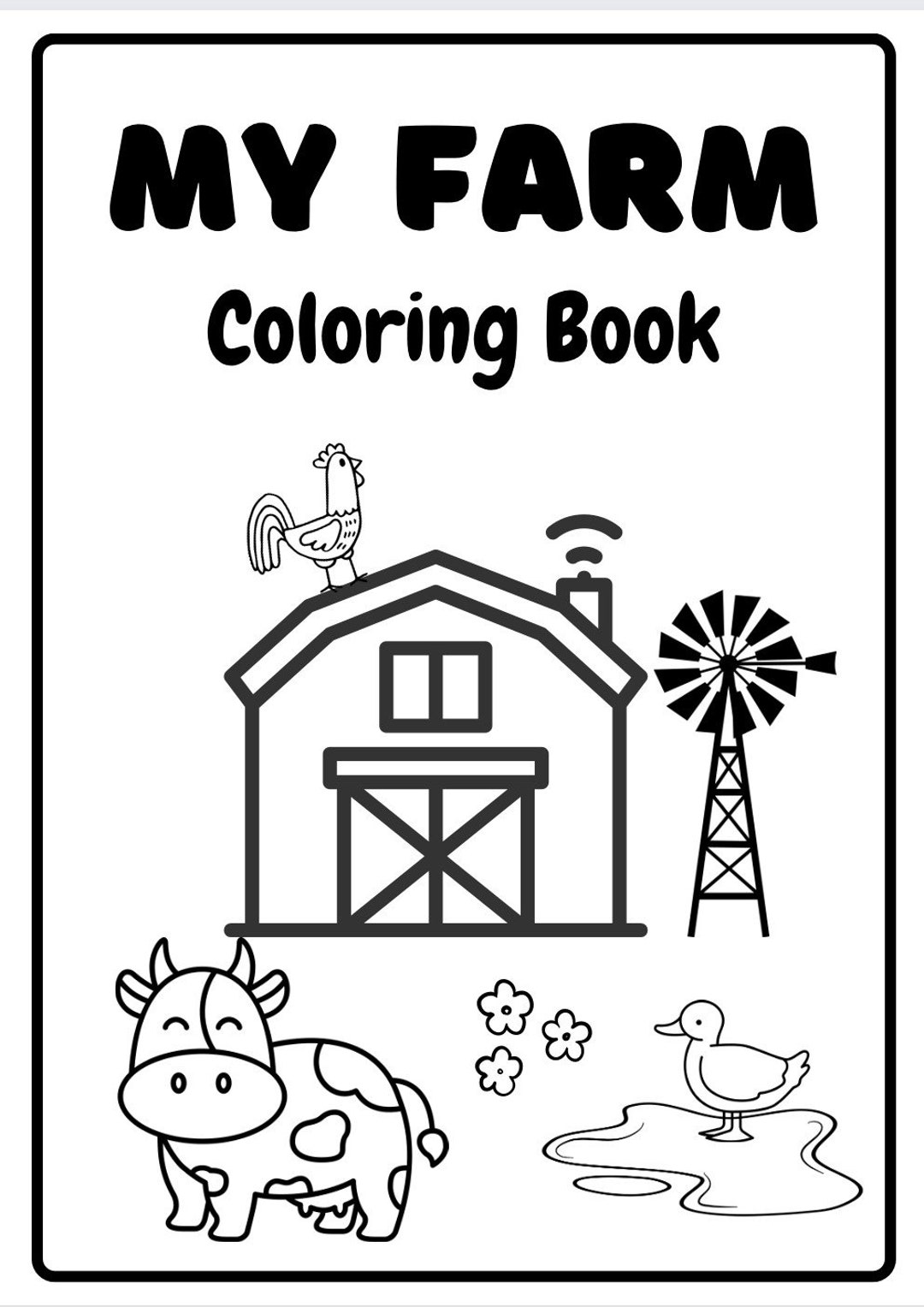 Coloring Book Farm