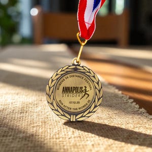 Gegraveerde medaille met aangepast bedrijfslogo – bedrijfslogo op bronzen prijs – gepersonaliseerde promotie- of teamerkenningsmedaille