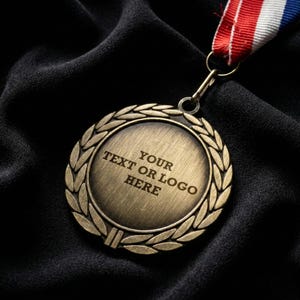 Custom Bronze Medals - Custom Engraved Medals - Personalized Medals - Medals No Minimum - Custom Logo Medals - Laser Engraved Medals