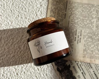 Personalized Soy Wax Candle - Bridesmaid Proposal Gift
