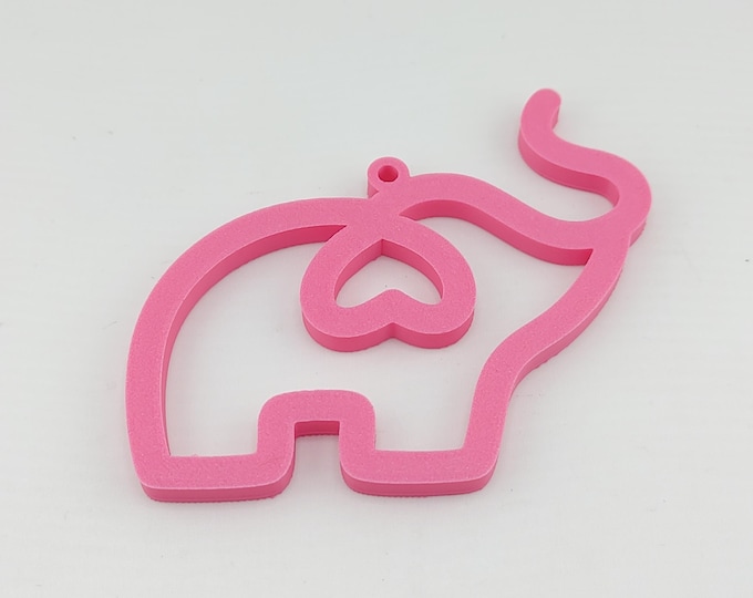 Unbreakable Bond of Sisterhood Elephant, A story of love and loyalty Elephant ornament gift, Sisterhood & Friendship Magenta Color