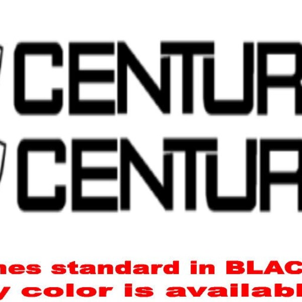 Century Boat Decals Etsy