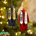 Personalized Graduation Ornament, Personalized Class of 2025 Ornament, High School Graduation Gift, College Graduated, New Graduate Gift