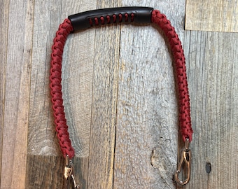 Service Dog Harness Pull Strap/Bridge Handle with Plastic Handle Grip