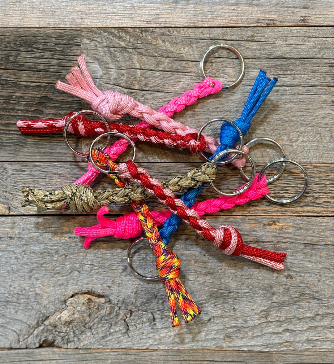 Braided Key Ring - Etsy