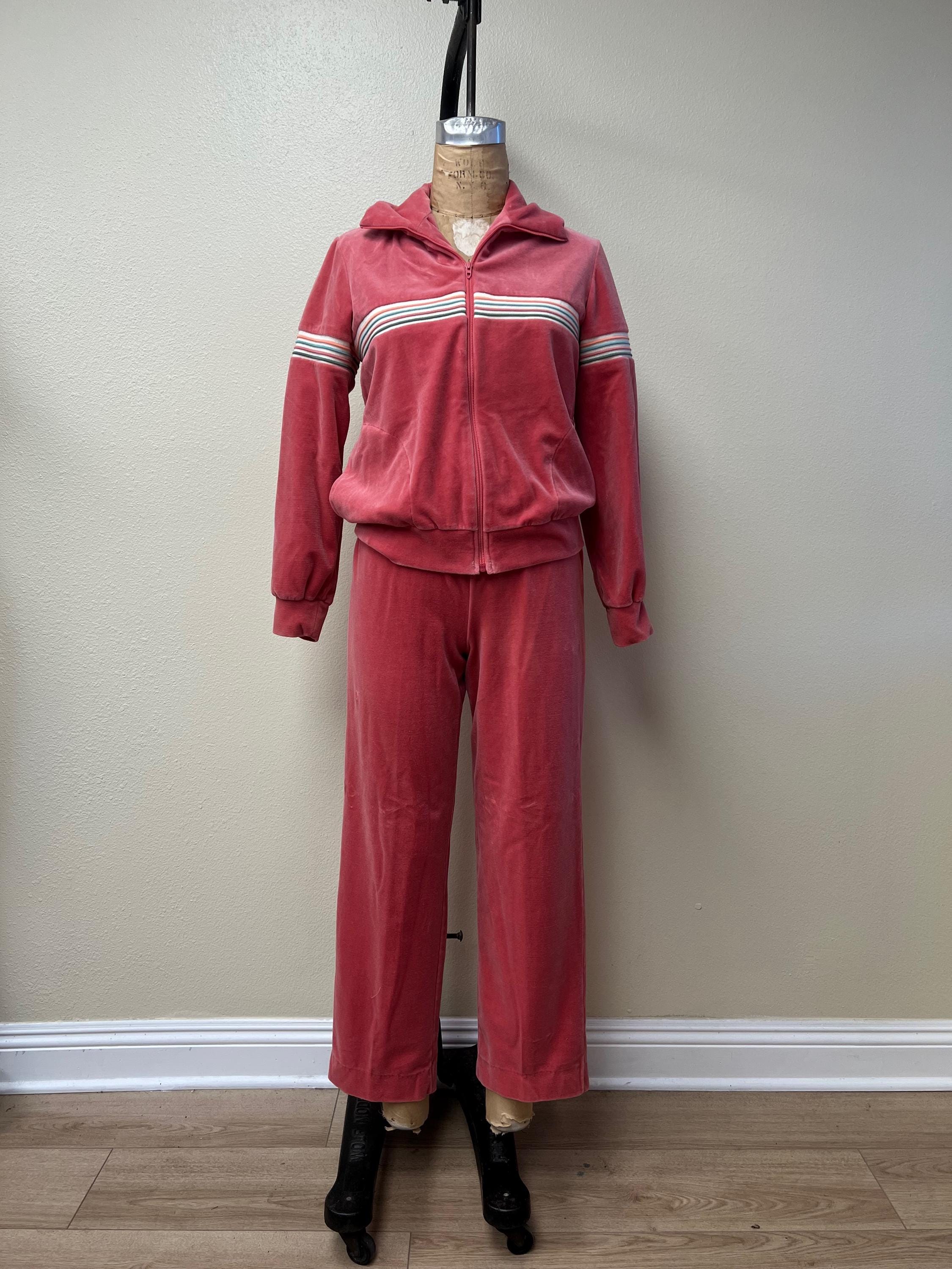 70s Velour Tracksuit - Etsy Canada