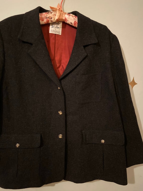 Claiborne wool cheap coat