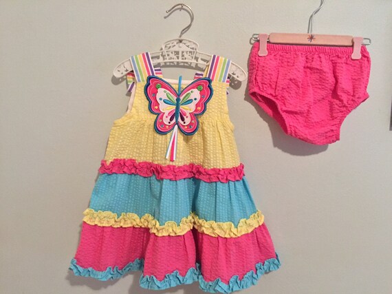 rainbow dress 12 months