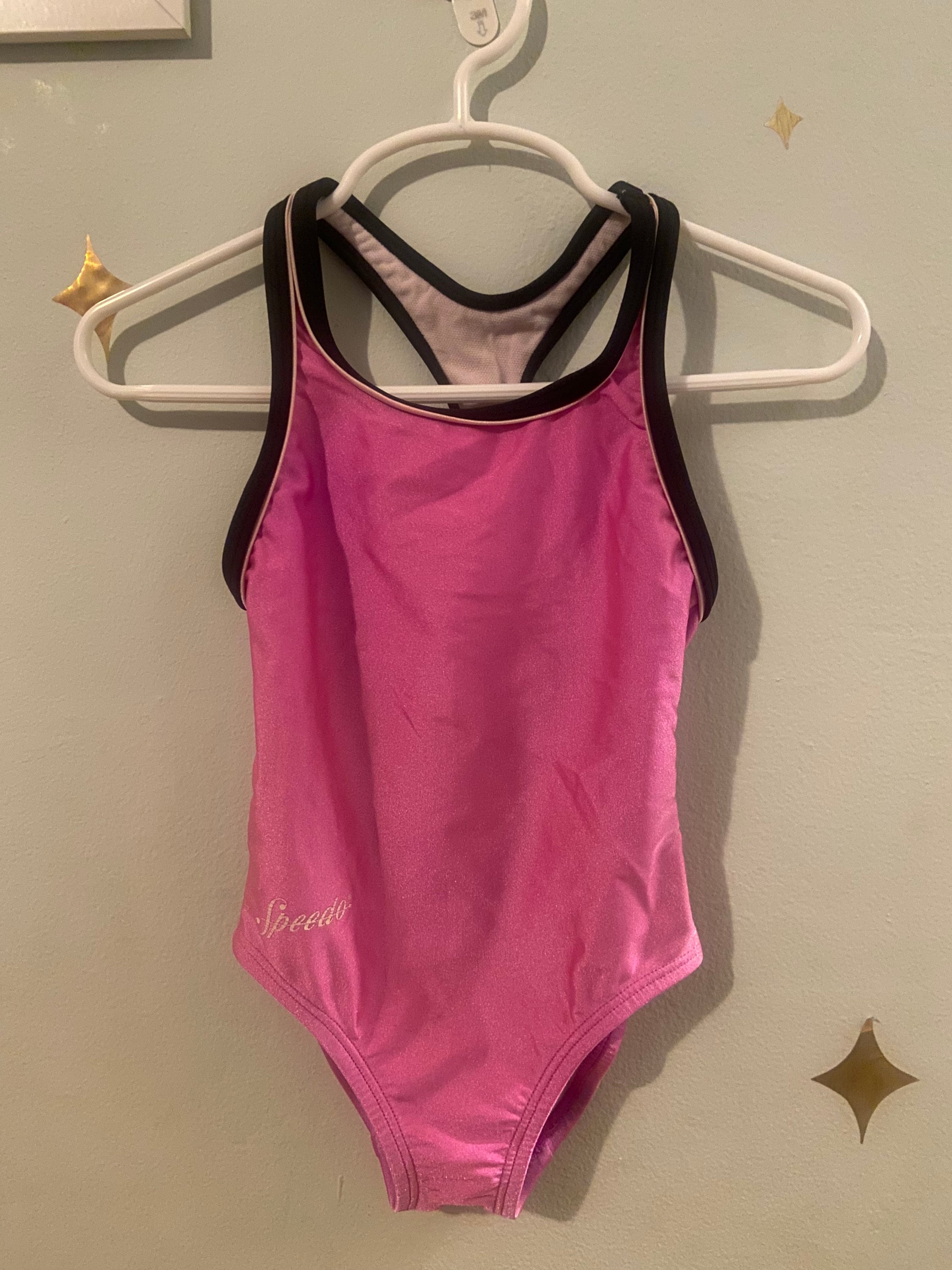 Pink hotsell speedo swimsuit