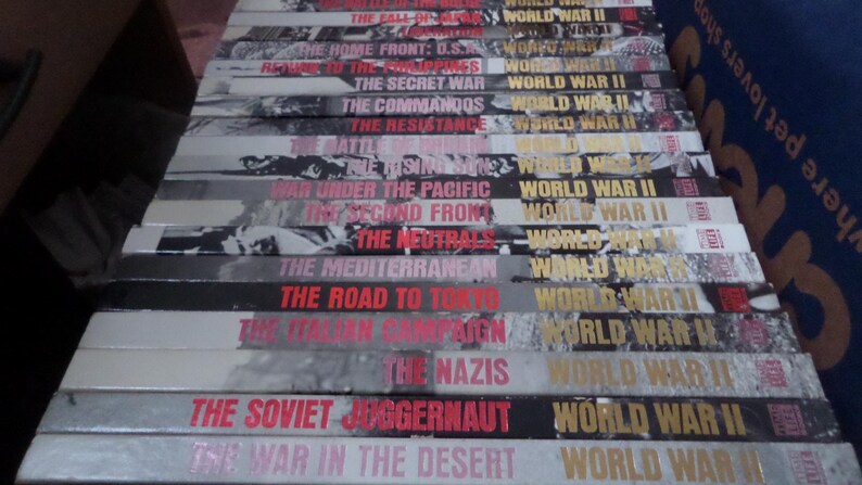 World War II - Time Life Books Complete Set of 39 Illustrated Books ...