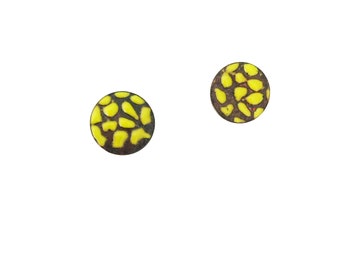 Boucles d’oreilles Chartreuse Stud