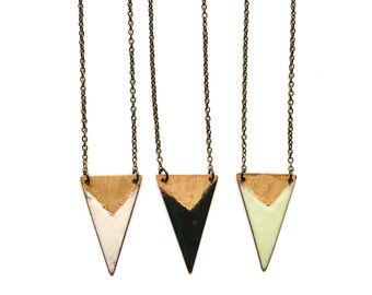 Enamel Reversibe Necklaces