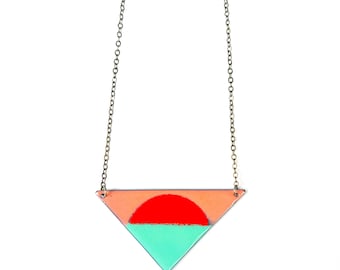 Collier coucher de soleil