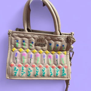 Hand-painted Steve Madden mini satchel