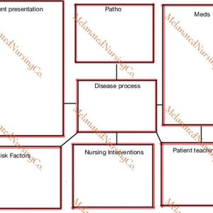 Nursing concept map template