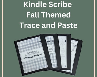 Kindle Scribe Fall Trace and Paste