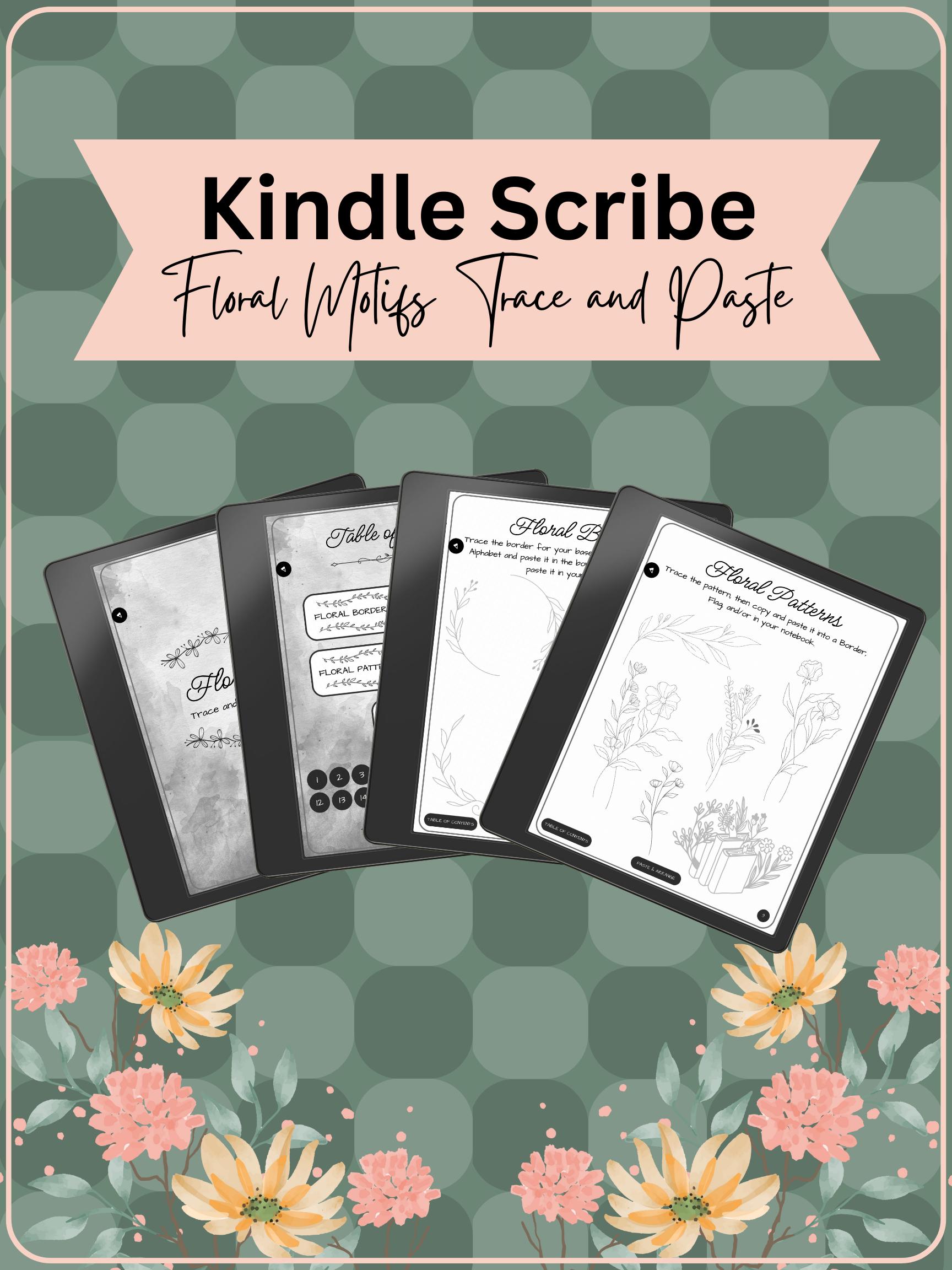 Kindle Scribe Trace and Paste