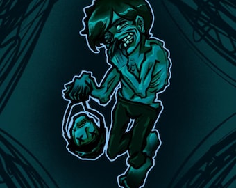 No I’m Not a Human keychain - Pale Visitor keychain PREDORDER - MORE coming SOON - Free 3" sticker or christmas photocard during preorder!