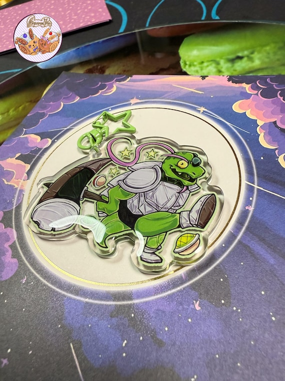Old Man Gerson Chapter 4 Deltarune - Acrylic Charms - Acrylic