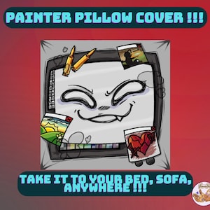 PAInter Roblox Pressure Square örngott - Kort plysch - Välj din storlek! - Förbeställ med extra present!